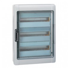 Coffret Plexo³ à équiper - 2 rangées de 18 modules - 800 V= - photovoltaïque