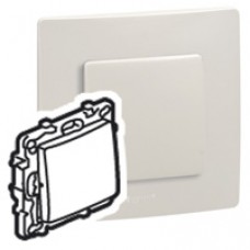 Poussoir simple Niloé - 6 A - 250 V~ - NO-NF - Lin