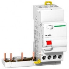 Prodis Vigi DT40 - bloc différentiel 3P+N 25A 30mA instantané type AC 230-415V