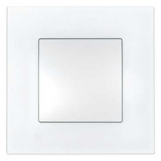 Altira - plaque 1 poste - blanc polaire