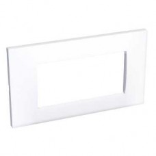 Altira - plaque 2 postes - entraxe 45 mm - blanc polaire 