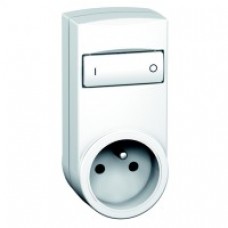 Prise mobile récepteurs RF relais toutes charges 10A 2300 W