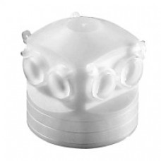 Boîte de centre 70 x 70mm hauteur 87mm entrées ICTA16/20