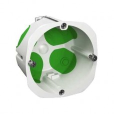 Boîte d'encastrement étanche 1 poste diamètre 67mm, profondeur 47mm