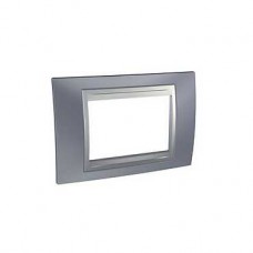 Plaque 3M simple Gris métal Aluminium