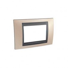 Plaque 3M simple Cuivre d'onyx Graphite