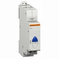 Voyant modulaire V-DEL intégrée-bleu-110..230V