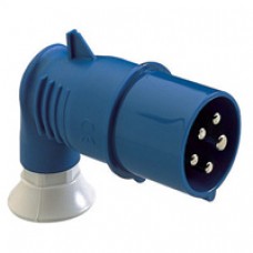 Fiche mobile coudée 16A 3PNT 200-250V IP44 50-60HZ