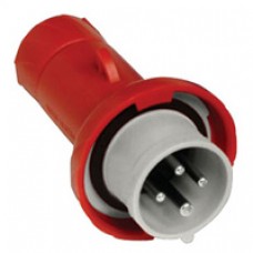 Fiche mobile industrielle-droite-16A-3P+T-380..415V CA-IP 67