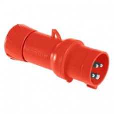 Fiche mobile industrielle-droite-32A-3P+T-380..415V CA-IP 44