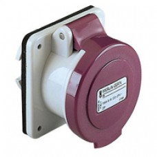 Socle de prise industrielle-droite-16A-3P-20..25V CA-IP 44