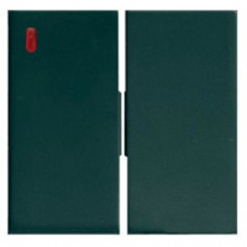 Façade va-et-vient lumineux + poussoir anthracite