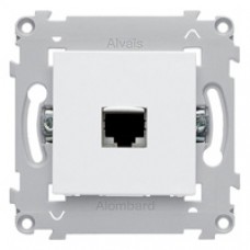 Prise RJ 45 catégorie 5 simple FTP blanc