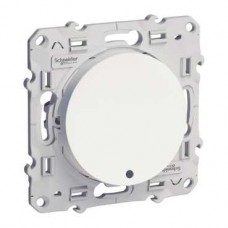 Poussoir lumineux blanc 10A à vis LED bleu 015mA localisation