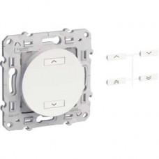 Emetteur RF blanc 2 boutons (spécial volets-roulants)