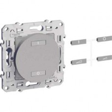 Emetteur RF aluminium 2 boutons (spécial volets-roulants)