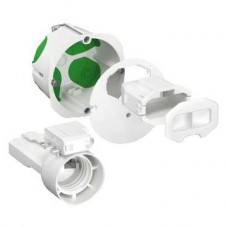 Boîte applique air affleurante 67X40 kit DCL E27