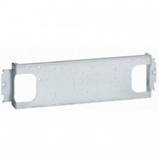 Platine  XL³ 400 - 1 DPX³ 250 ou 1 DPX³ 160-125 électro - fixe prise avt - horiz
