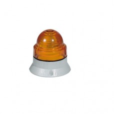 Feu clignotant/fixe 10 candelas - IP 54 - IK 09 - 12 à 48 V= - orange