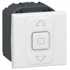 Cde Radio/Zigbee pour volets roulants Mosaic - blanc