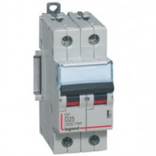 Disjoncteur DX³ 6000 -vis/vis- 2P-230/400V~ -40A-10kA - courbe D - protect départ mono Legrand