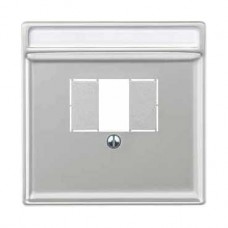 Enjoliveur de prise HP avec ouverture rectangulaire acier