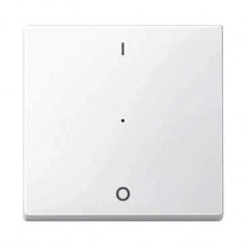 Manette 1/0 blanc brillant