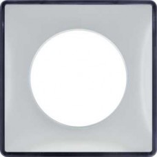 Plaque de finition support Anthracite 1 poste