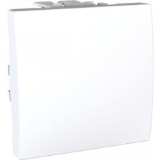 Poussoir 10AX 250 V CA 2M Blanc
