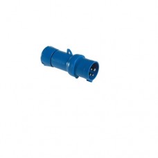 Fiche mobile industrielle-droite-32A-3P+T-200..250V CA-IP 44