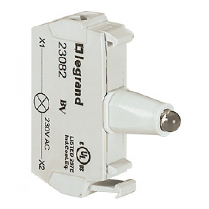 Legrand 023062 - Osmoz bloc - tête lumineuse - à ressort - 12/24V/ - vert