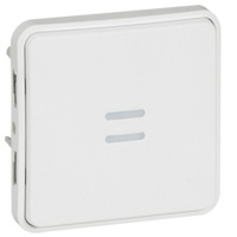 Bouton poussoir lumineux Legrand série Plexo 916 27 ou