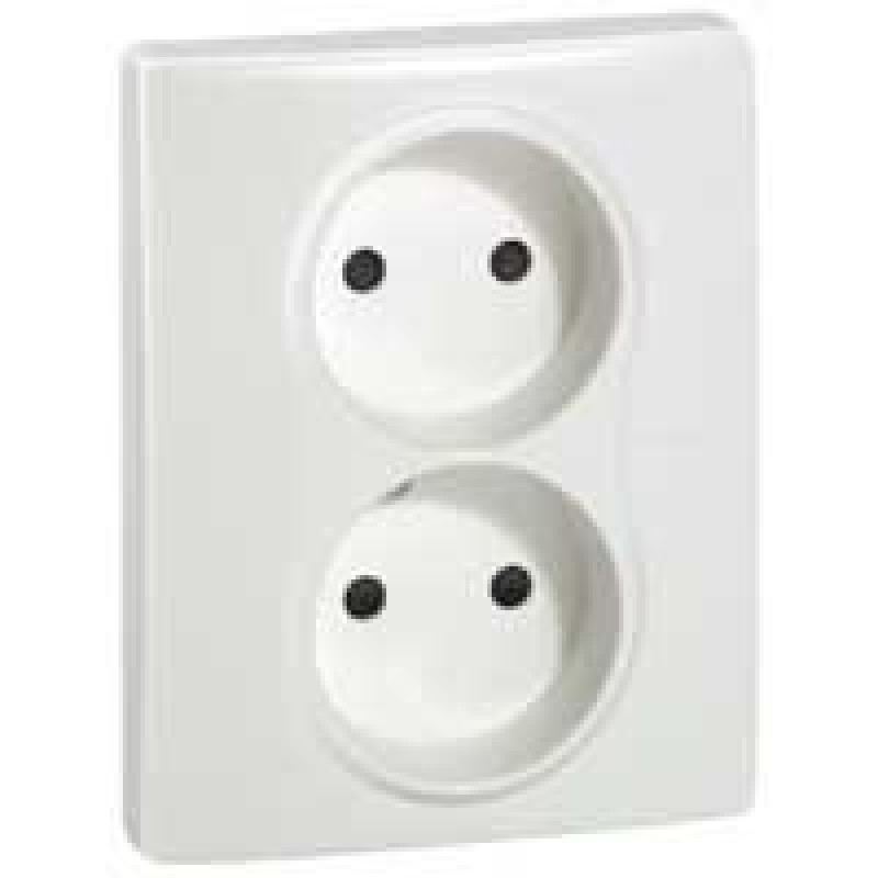 Prise Double Legrand Neptune 2P+T - Fixation Vis/griffes, Neuve Dans Son Emballage