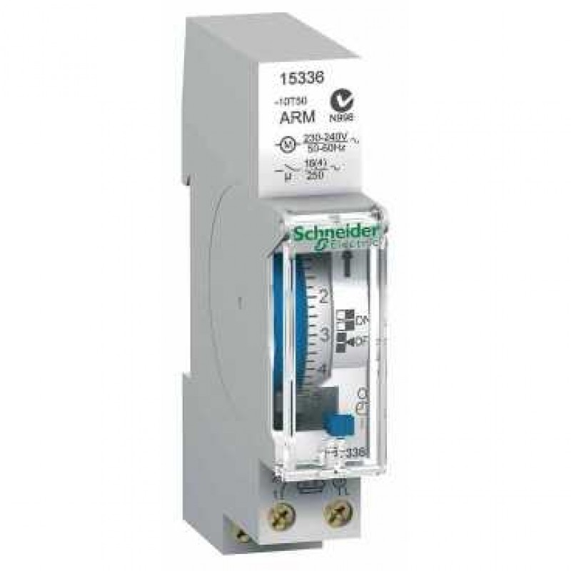 SCHNEIDER 15336 Interrupteur horaire IH-24H-1 can.-16A-1 mod.-arm ...