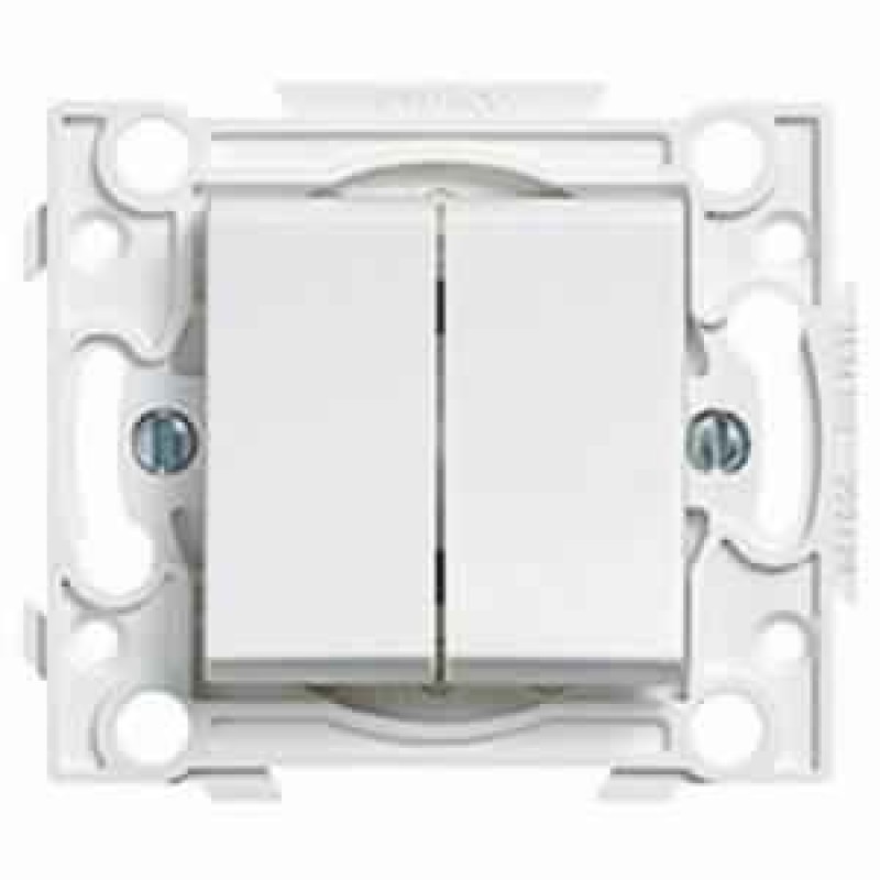 Interrupteur Va-et-vient Arnould 1001 – Blanc – 220V – Occasion