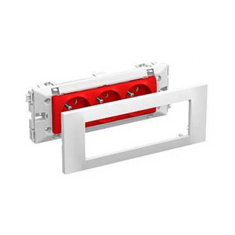 Support D’appareillage HAGER 45x45 Pour Plinthe – SL201115 (neuf, Réf 4012740016599)