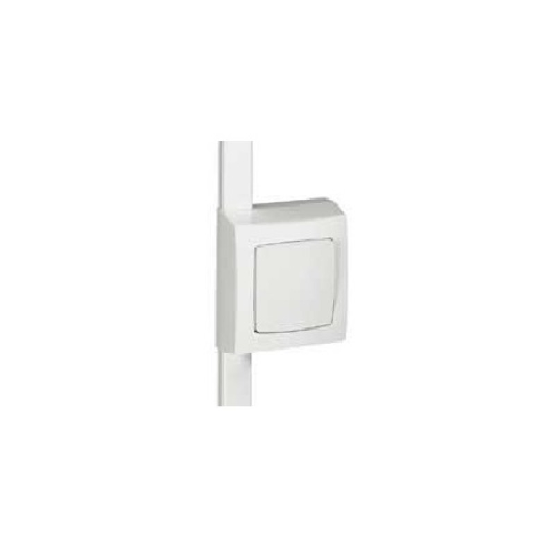 Cadre Appareillage Saillie 1 Poste Legrand DLPlus 20mm Blanc