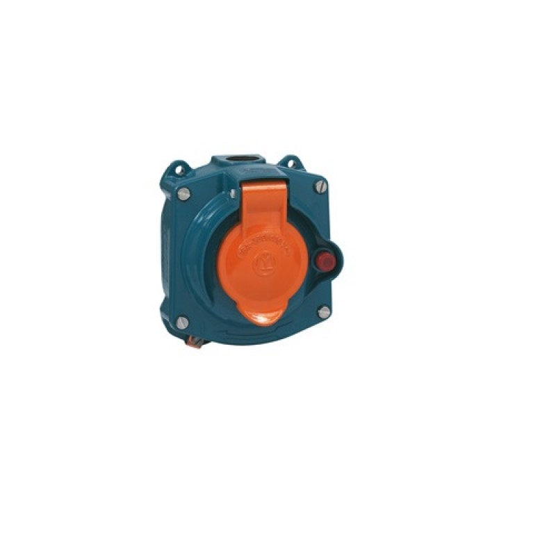Socle Saillie Prisinter Martin Lunel IP44 16A 380/415V 3P+N+TC - Réf 054107 - Neuf