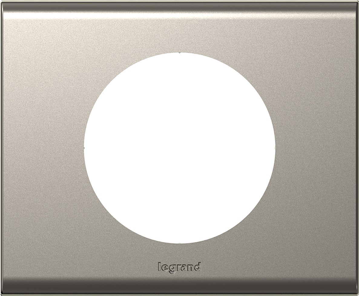 Plaque De Finition Legrand Céliane 1 Poste Neutre Couleur Sable - Occasion