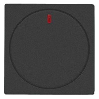 Plaque Murale Schneider Alvais – Satin Graphite, 1 Poste, Design ALB87050
