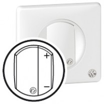 Enjoliveur antimicrobien Céliane - interrupteur variateur - blanc