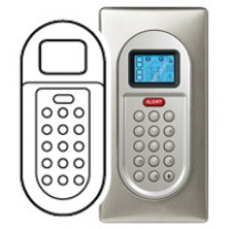 Enjoliveur Céliane - clavier d'alarme radio - blanc