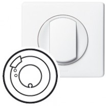 Enjoliveur Céliane - thermostat d'ambiance - blanc