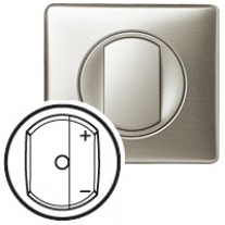 Enjoliveur Céliane - variateur ttes universel / variateur CPL-IR - titane