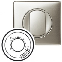 Enjoliveur Céliane - thermostat fil pilote / CPL - titane