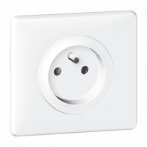 Prise 2P+T Celiane Prêt à poser Blanc Legrand