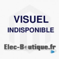 Enjoliveur Céliane pour prise HD15 et jack - Blanc