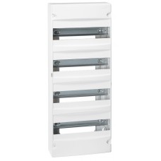 Coffret Ekinoxe - 4 x 13 modules - IP 30 - IK 05 - blanc RAL 9010