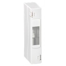 Coffret cache-bornes Ekinoxe - 1 module - blanc RAL 9010