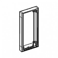 Rehausse ép 50 mm - pour coffret Ekinoxe 2x13 modules avec platine - blanc RAL 9010